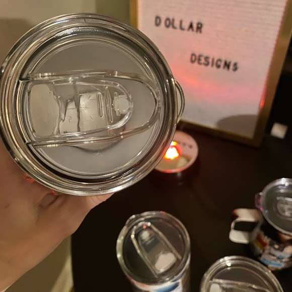 NWT Blue w/pearls& .925 necklace design 20 oz Tumbler look … - Picture 7 of 12